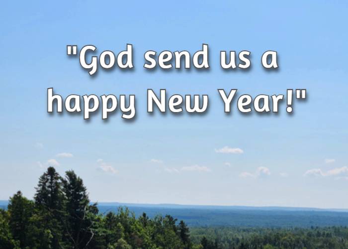 God send us a happy New Year