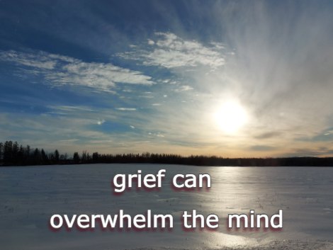 grief can overwhelm the mind