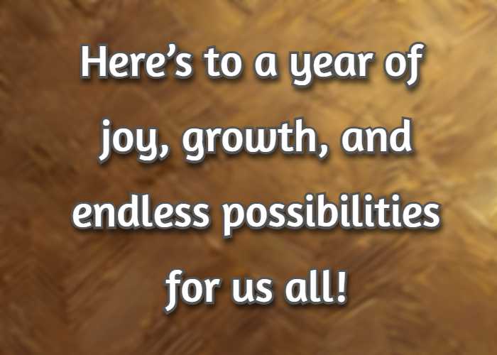 Here’s to a year of joy, growth, and endless possibilities for us all!