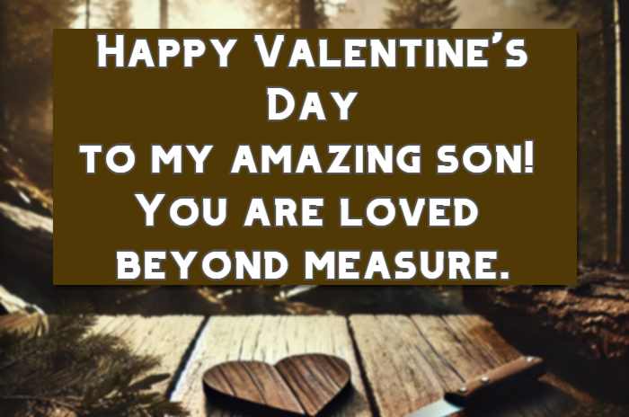 Happy Valentine’s Day to my amazing son! You are loved beyond measure.