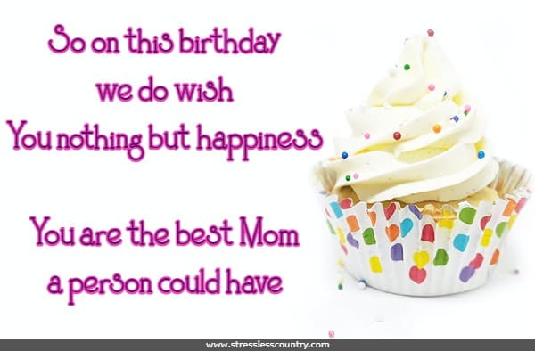 happy birthday poems for mom from kids