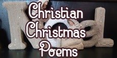 Christian Christmas Poems